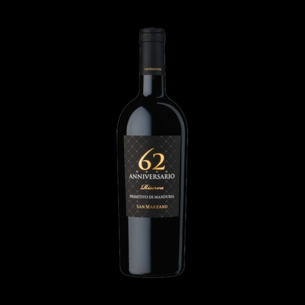 San Marzano 62 Anniversario Primitivo di Manduria bij Wijnhandel ARTIVIN Kwaliteitswijnen Holsbeek