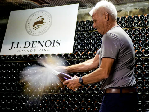 Jean-Louis Denois bij Wijnhandel ARTIVIN Kwaliteitswijnen Holsbeek