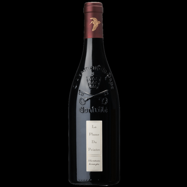 Domaine de la Mordorée Chateauneuf-du-Pape La plume du Peintre bij Wijnhandel ARTIVIN Kwaliteitswijnen Holsbeek